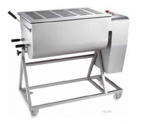 115C2PN Stainless steel electric meat mixer 115 kg 2 blades