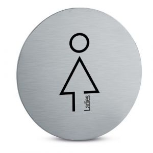 TE000-WC Stainless steel plate WOMEN'S BATHROOM Tech collection