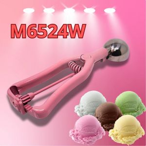 M6524W PINK color portioner for professional stainless steel ice cream LIMITED EDITION