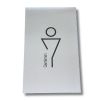  TE000-MR Stainless steel plate MEN'S BATHROOM Tech collection