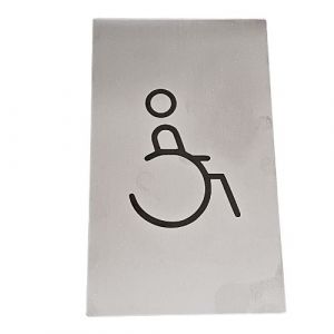 LE000-HR Stainless steel plate BATHROOM FOR DISABLED people Less collection