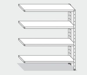EU77865-07 estante con 4 estantes lisos ECO cm 70x50x200h kit lateral