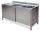 LT1045 Wash Cabinet on stainless steel