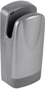 T704207 High performance automatic hand dryer satin grey ABS with HEPA filter