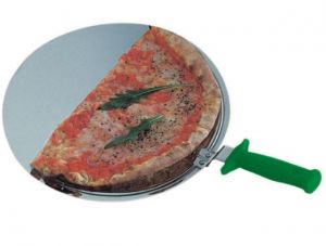XDJ Pala per Pizza 12 Rettangolare Pizza Spatola in Metallo con Antiscottatura Manico Rimovibile Perforato con Resistenza alle Alte Temperature Pagnotta per Cuocere da Fatto in Casa Pizze 