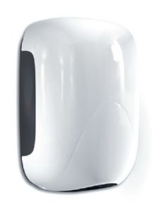 T704390 Sèche-mains électrique mini photocellule ABS blanc