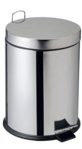 T906712 AISI 304 stainless steel pedal bin 14 liters