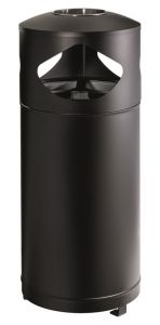 T776000 Recycling waste bin with ashtray for outdoor areas 3x35 liters