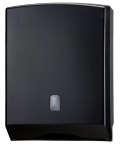 T104226 Towel paper dispenser black ABS 500 sheets