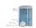 T908145 Foam soap dispenser blue ABS 1 liter